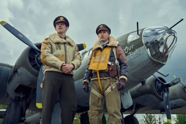<p>Apple TV+</p> Callum Turner and Austin Butler in 'Masters of the Air'