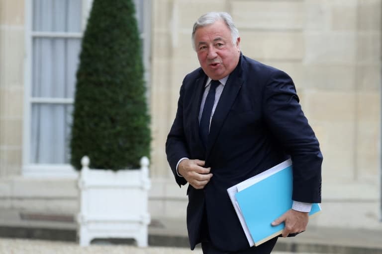 Le président du Sénat Gérard Larcher arrive pour une réunion à l'Elysée, à Paris, le 2 juillet 2020 - Ludovic Marin © 2019 AFP