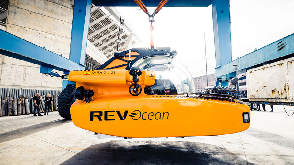 The sub’s the final assembly took place at the Triton facility in San Cugat, Spain. - Credit: REV Ocean/Triton