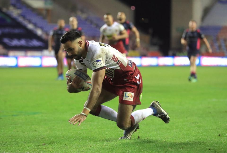 Bevan French took his try tally for the season to 20 (PA) (PA Archive)