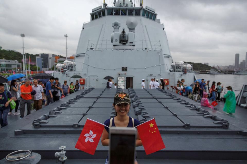 China navy Type 052D/Luyang III-class destroyer