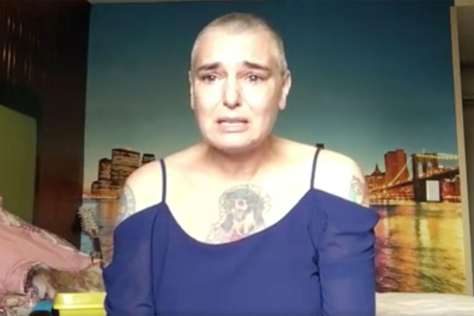 Sinead O’Connor Says She is Suicidal in Distressed Facebook Video Posted From a NJ Motel