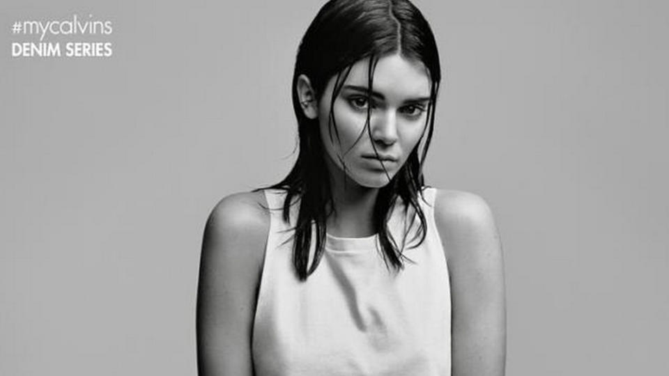 Wie für Calvin Klein gemacht: Das Reh Kendall Jenner