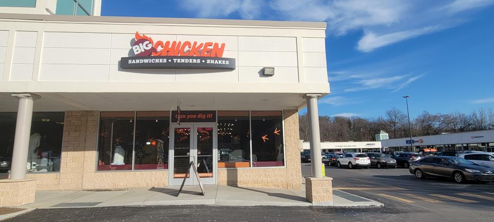 Big Chicken, pictured on Nov. 30, 2023, celebrated its grand opening on Nov. 26 at Pocono Premium Outlets in Tannersville. It is located next to New Balance Factory Store, near the main entrance.