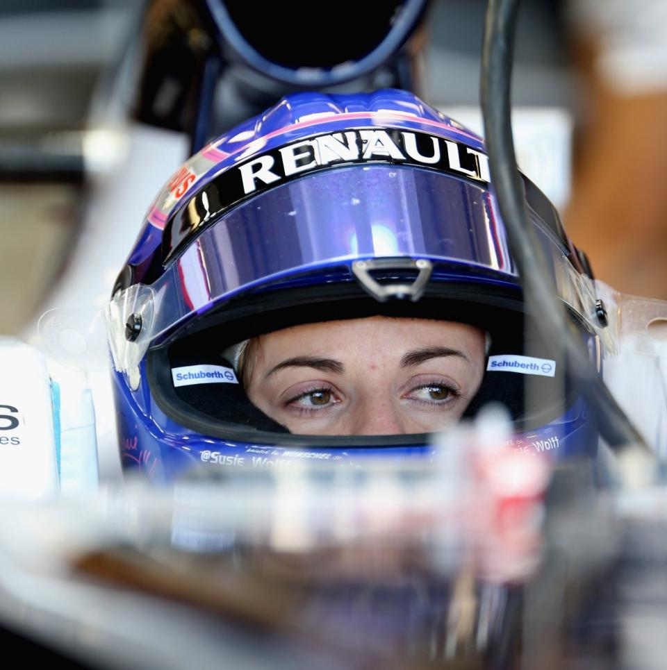 In a Williams at Silverstone, 2013