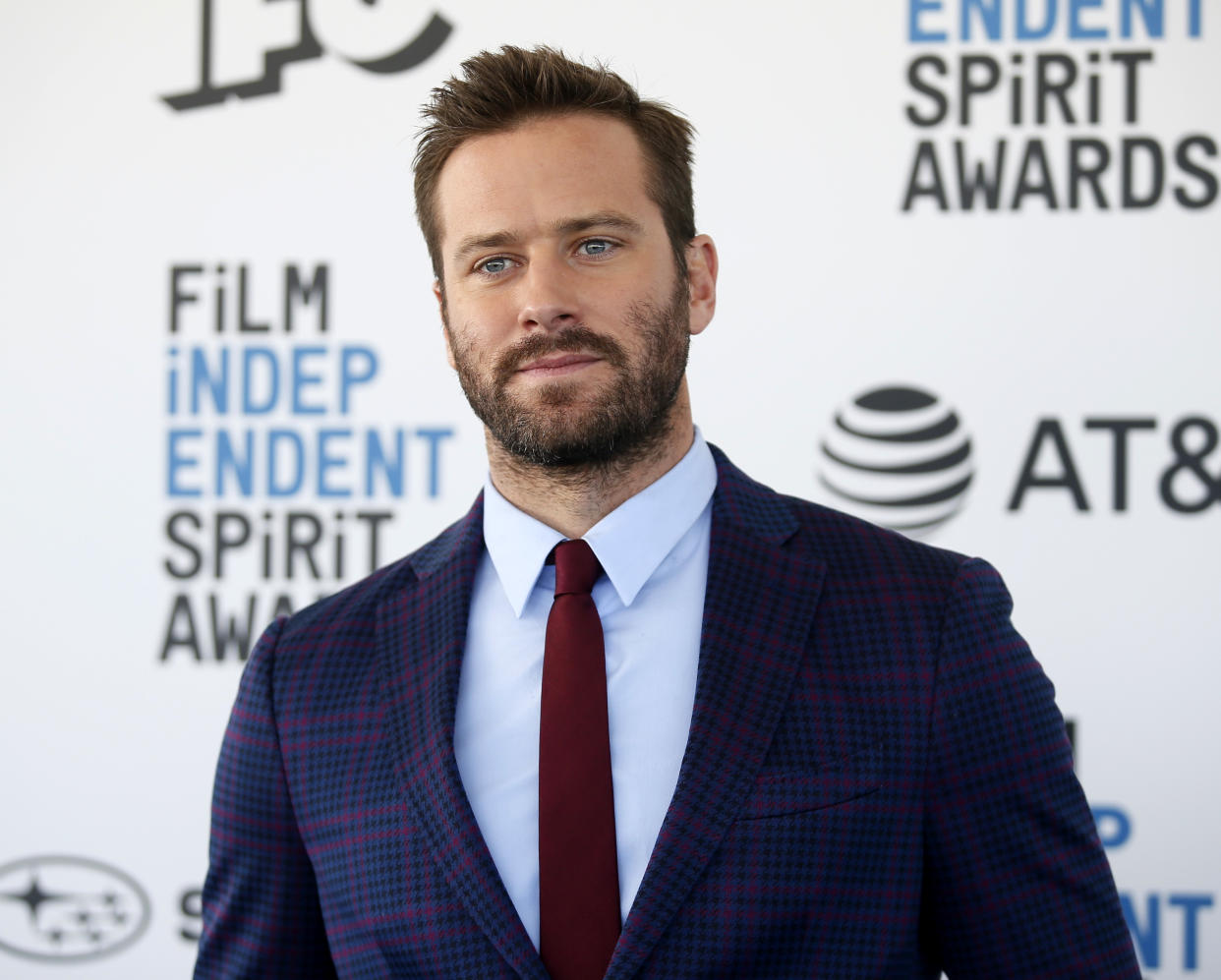 2019 Film Independent Spirit Awards - Arrivals - Santa Monica, California, U.S., February 23, 2019 - Armie Hammer. REUTERS/Danny Moloshok