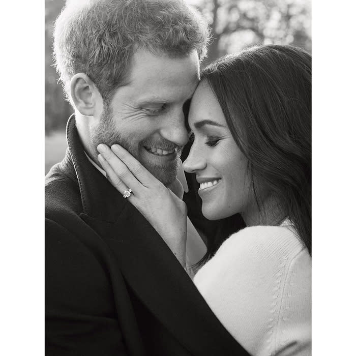 Prince Harry and Meghan Markle's engagement thank you cards revealed