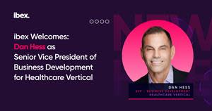 Dan Hess will be responsible for driving sales growth in the healthcare vertical as ibex continues to expand its market presence.