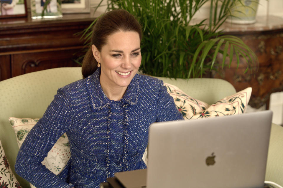 Duchess of Cambridge spoke to teachers during Children's Mental Health Week. (Kensington Palace)