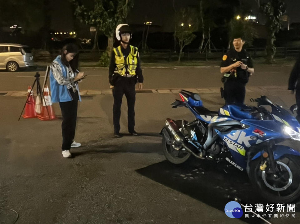 中壢警分局及監理站組成聯合稽查小組，遏止改裝噪音車輛，維護民眾的生活品質與安寧。