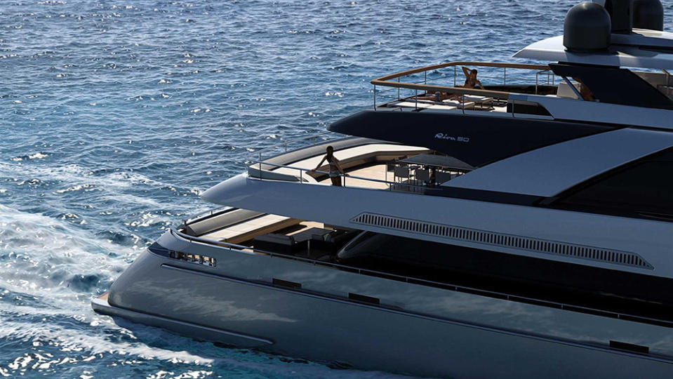 Riva's new 164-foot superyacht Race