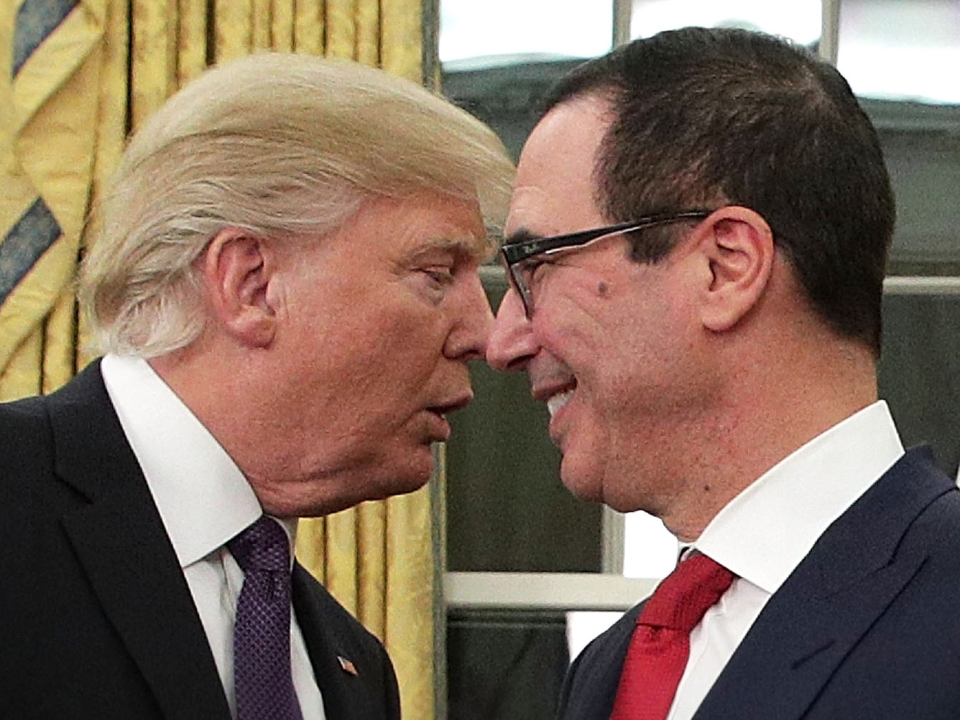 donald trump steven mnuchin