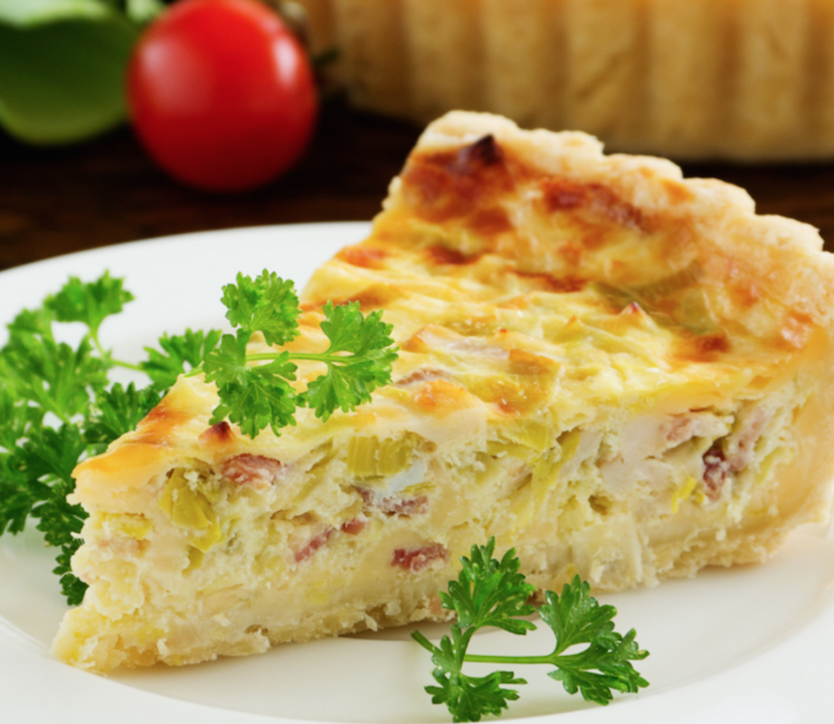 <p>Pretty Plates</p><p>This ham and smoked gouda quiche using leftover ham is absolutely delicious for brunch or breakfast the morning after Thanksgiving! </p><p><strong>Get the recipe: <a href="https://pretty-plates.com/honey-ham-and-smoked-gouda-quiche/" rel="nofollow noopener" target="_blank" data-ylk="slk:Leftover Ham and Smoked Gouda Quiche;elm:context_link;itc:0;sec:content-canvas" class="link rapid-noclick-resp">Leftover Ham and Smoked Gouda Quiche</a></strong></p>