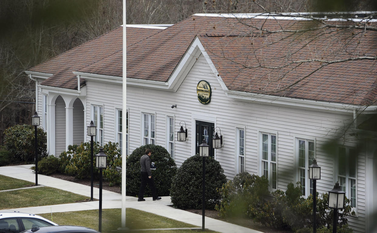 The NSSF's former headquarters in Newtown, Conn., in 2013. The group has since moved. (Jessica Hill / AP)