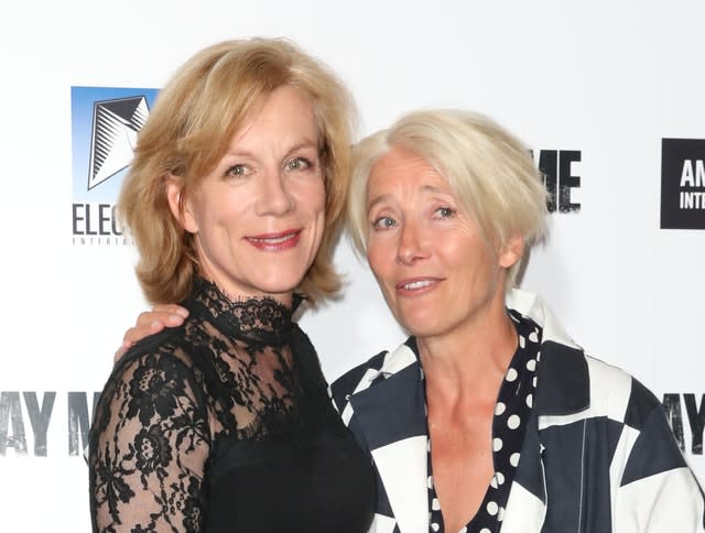 Juliet Stevenson and Emma Thompson