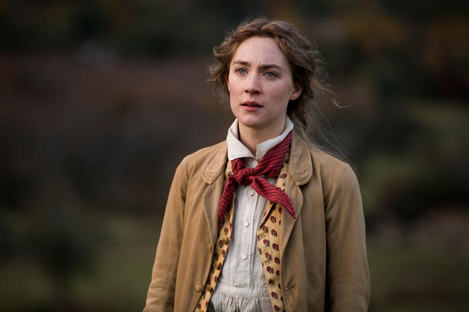 Jo March (Saoirse Ronan) is the writer among the 19th century March sisters in Greta Gerwig's adaptation of 