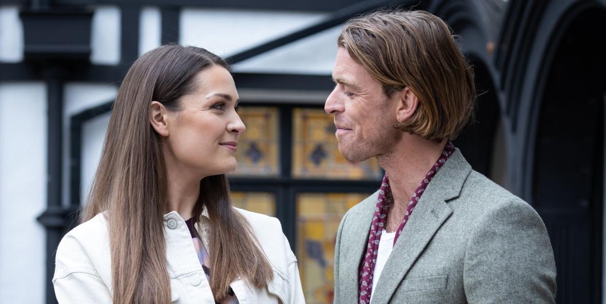 sienna blake and rafe harcourt in hollyoaks