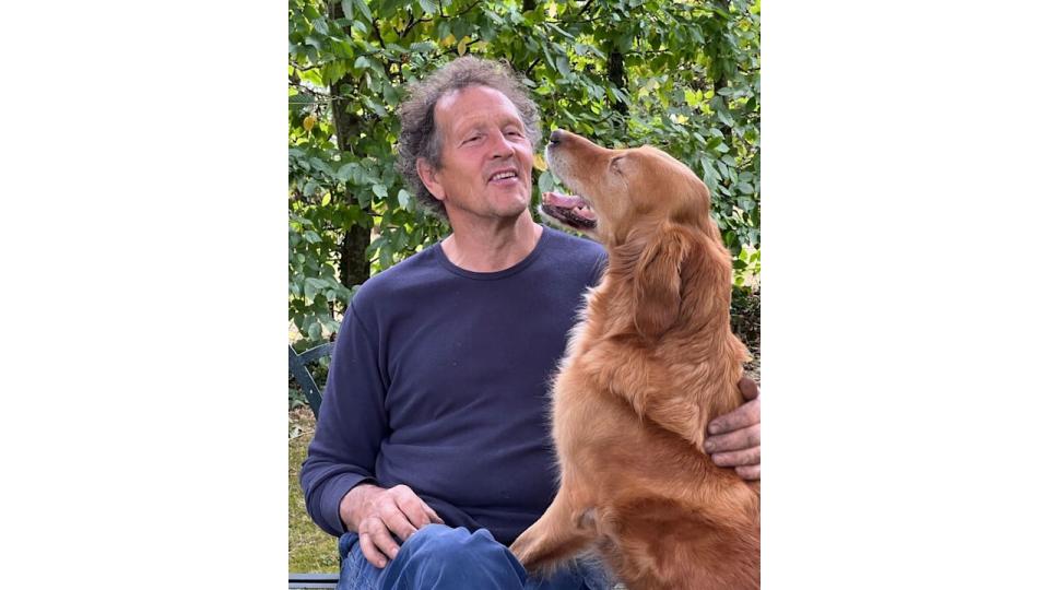 Monty Don and his late golden retriever Nell