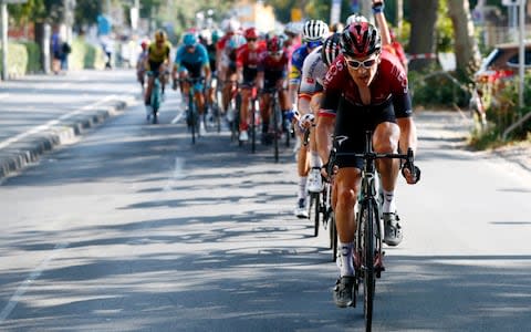 Thomas says he is not back to his best form following his post-Tour de France break  - Credit: GETTY IMAGES