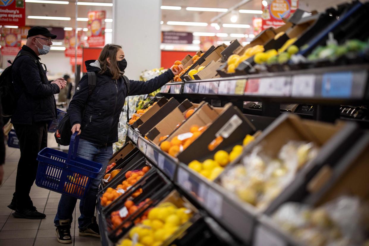 UK inflation hits 6.2% ahead of Rishi Sunak's Spring Statement