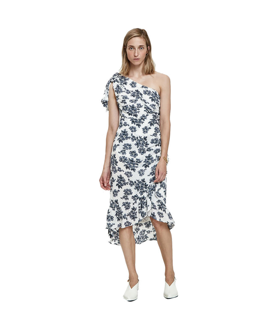 <p>Pomme One Shoulder Dress, $116,<a rel="nofollow noopener" href="http://needsupply.com/womens/clothing/dresses/pomme-on-shoulder-dress-in-white.html" target="_blank" data-ylk="slk:needsupply.com;elm:context_link;itc:0;sec:content-canvas" class="link "> needsupply.com</a> </p>