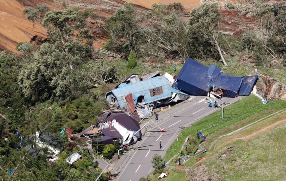 <em>Hokkaido’s local disaster agency put the number of injured at 48 (AP)</em>