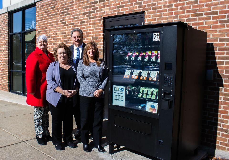 Crawford County Public Health and Avita Health System have partnered to provide harm reduction vending machines outside the emergency department entrances at Bucyrus and Galion Hospitals.