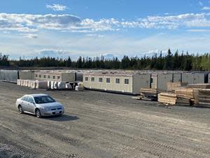 Marathon’s permanent accommodation camp in storage in Badger, NL