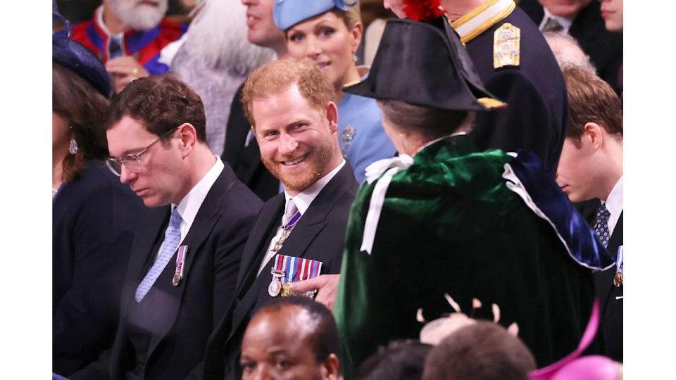 royals inside westminster abbey 