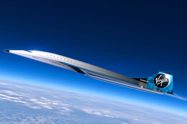 Virgin Galactic Unveils Mach 3 Aircraft Design for High Speed Travel Image 2