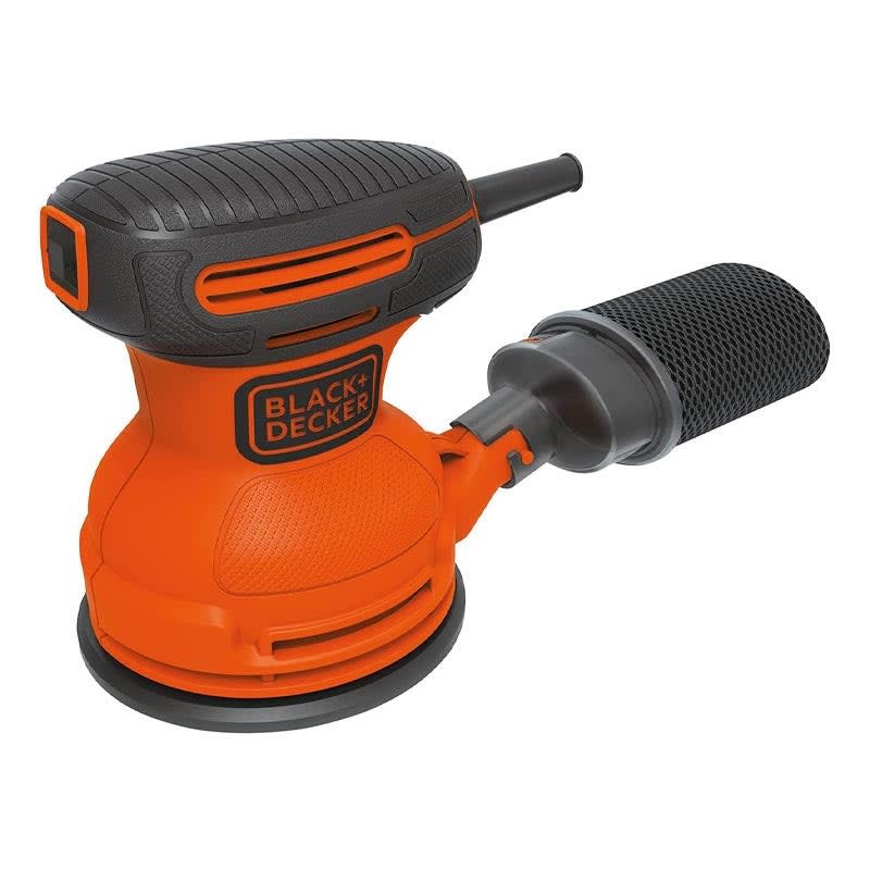 The Best Palm Sander Option: BLACK+DECKER Random Orbit Sander, 5-Inch (BDERO100)