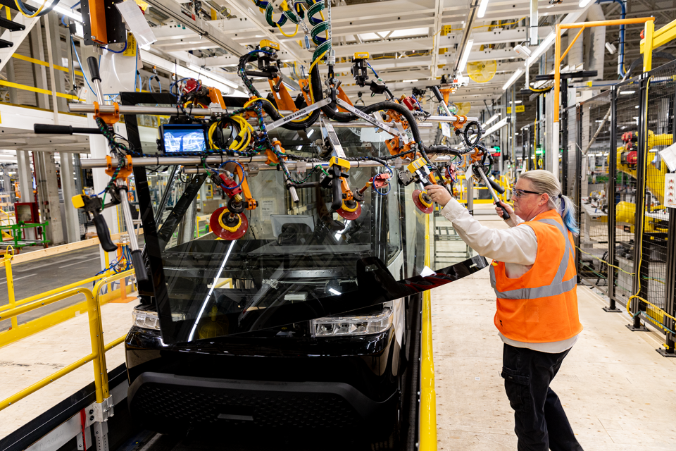 General Motors’ subsidiary BrightDrop starts production of its electric delivery vans at GM's CAMI Assembly in Ontario on Dec. 5, 2022, making the plant Canada’s first large-scale EV factory. BrightDrop also announced it is adding DHL Express Canada as a customer.