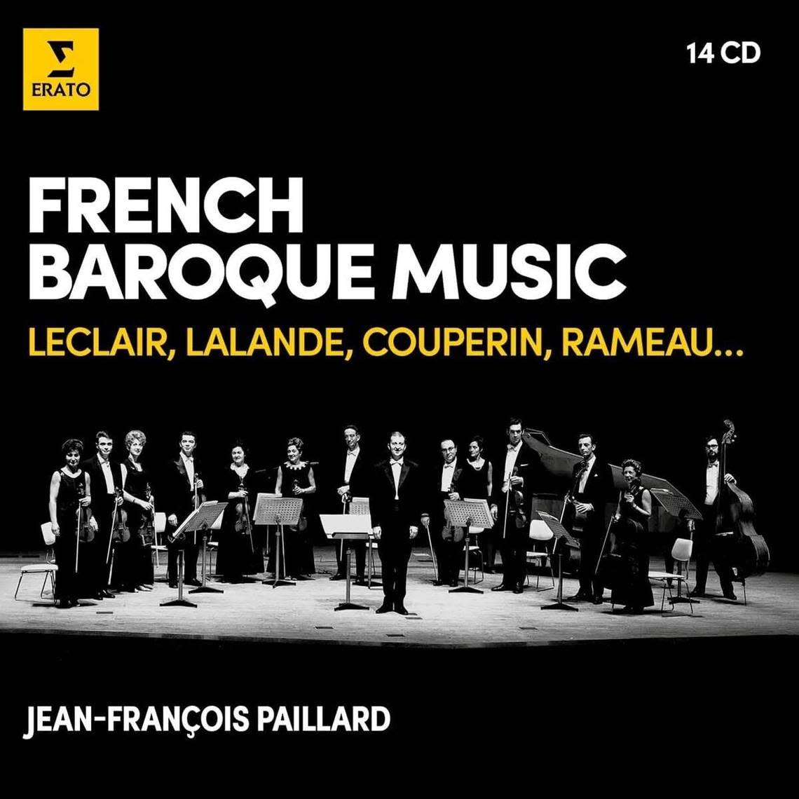 French Baroque music fills 14 CDs in this box set.