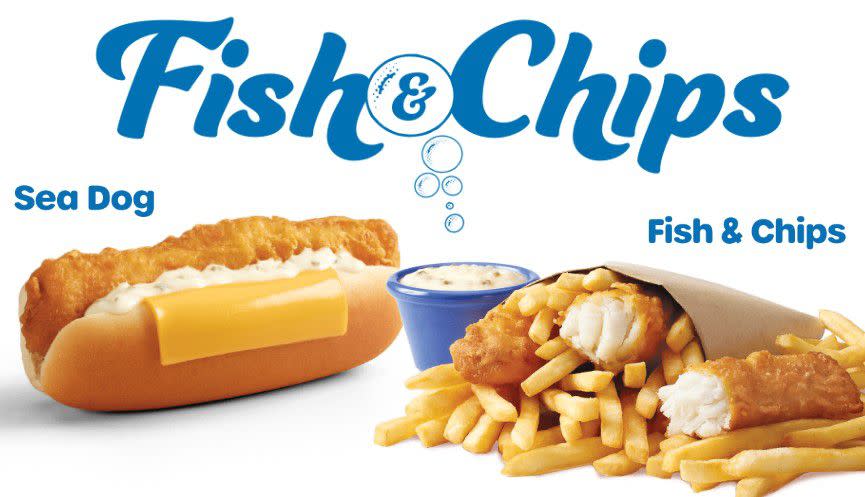 Wienerschnitzel's Sea Dog and Fish and Chip are in for Lent.