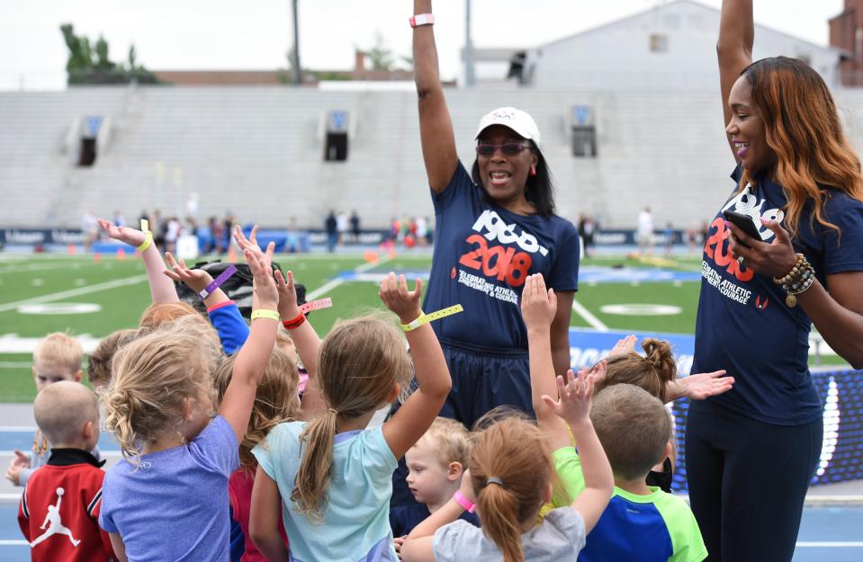 She's dedicated her career to supporting fellow Olympians.