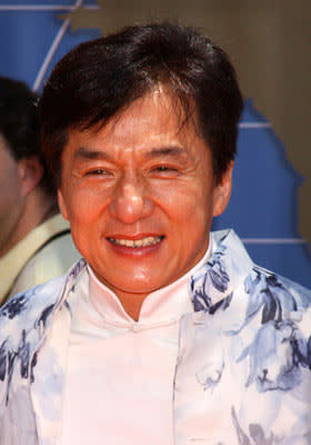 Jackie Chan at the Hollywood premiere of Walt Disney's Around the World in 80 Days