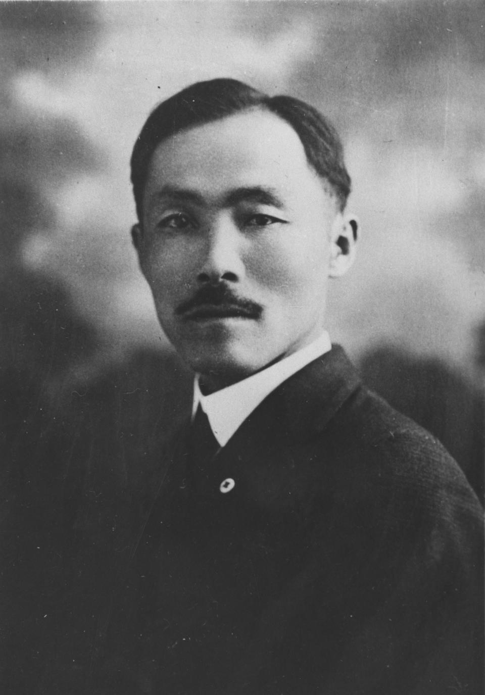 Ahn Chang Ho in the 1920s. (Courtesy Los Angeles Public Library)