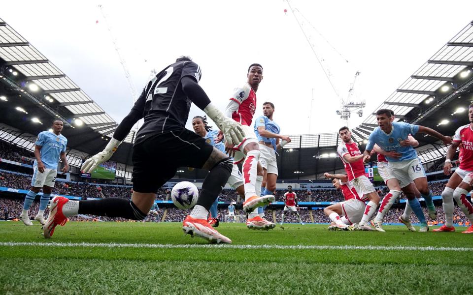 Arsenal's David Raya kept out this Nathan Ake moment - will City live to regret it?