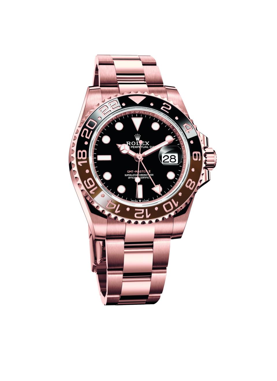 Rolex GMT-Master II in 18-carat Everose gold