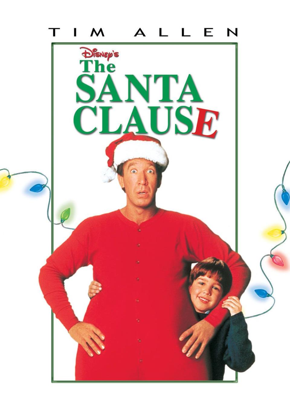 <p>Anyone else watch this every time <a rel="nofollow noopener" href="https://www.womansday.com/christmas/" target="_blank" data-ylk="slk:the holidays roll around;elm:context_link;itc:0;sec:content-canvas" class="link ">the holidays roll around</a>? <em>The Santa Clause</em> is unequivocally the most '90s thing ever, and stars Tim Allen as a divorced dad who accidentally turns into Santa Claus. </p><p><a rel="nofollow noopener" href="https://www.amazon.com/dp/B003QSI7X0" target="_blank" data-ylk="slk:WATCH NOW;elm:context_link;itc:0;sec:content-canvas" class="link ">WATCH NOW</a></p>