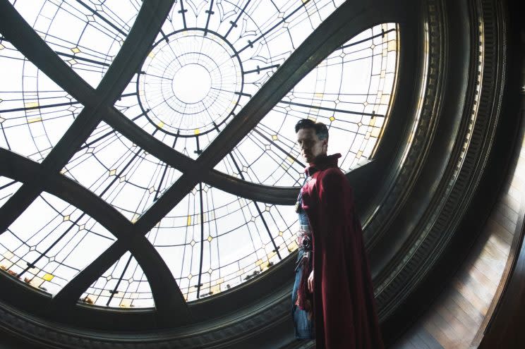 Doctor Strange in his Sanctum Sanctorum (Credit: Disney/Marvel)