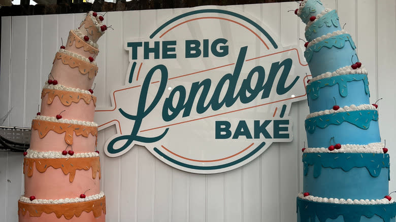 The Big London Bake sign