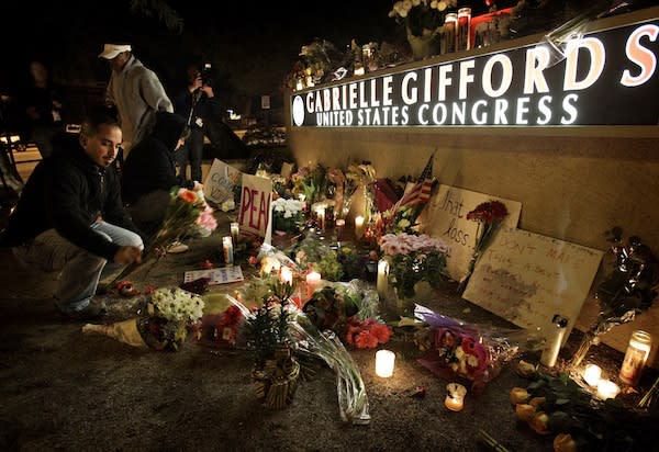 Gabrielle Giffords vigil