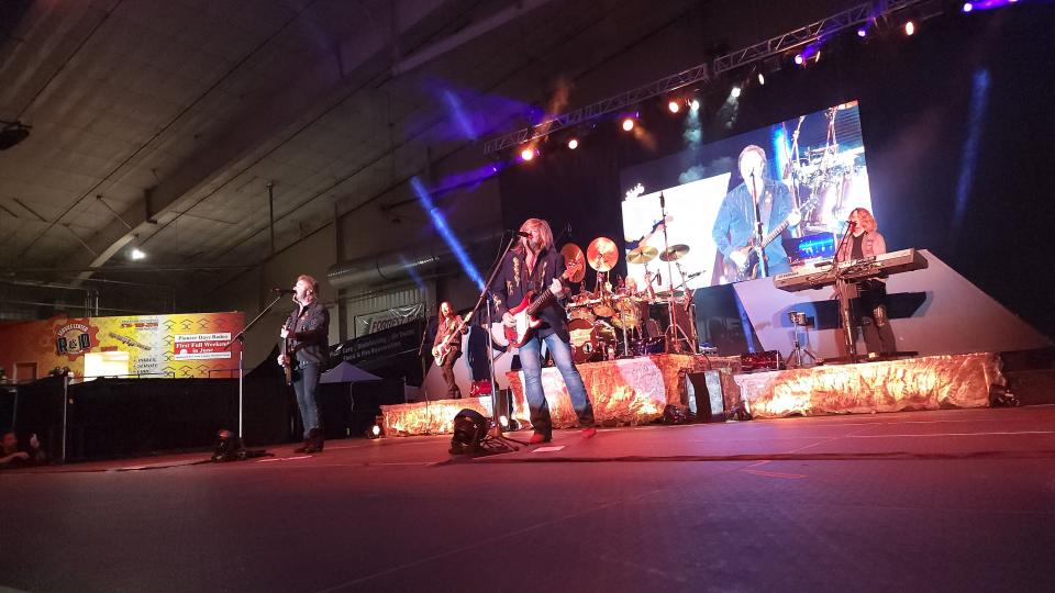 The iconic  80s southern rock group 38 Special performed at the Clovis Music Festival in Clovis New Mexico last Saturday.