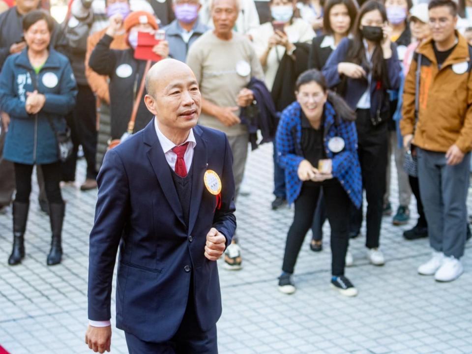 立法院長韓國瑜找周萬來任立院祕書長。（圖：韓國瑜臉書）