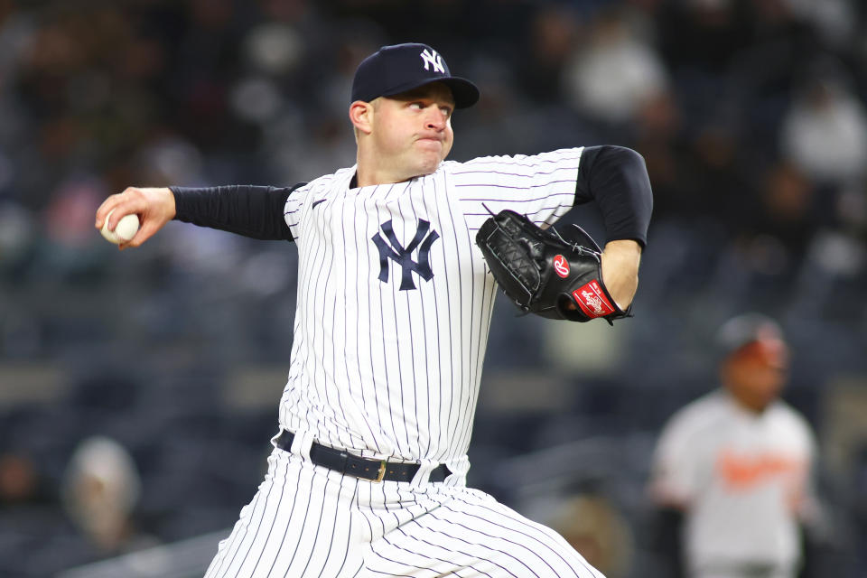 Yankees reliever Michael King has emerged as a multi-inning weapon out of the bullpen. (Photo by Mike Stobe/Getty Images)