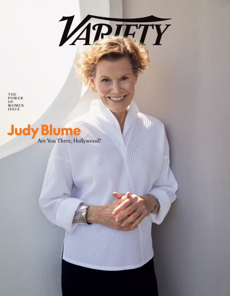 Judy Blume Variety Power of Women Cover