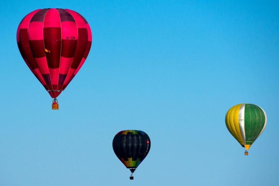 European Hot Air Balloon Festival in Igualada, Spain