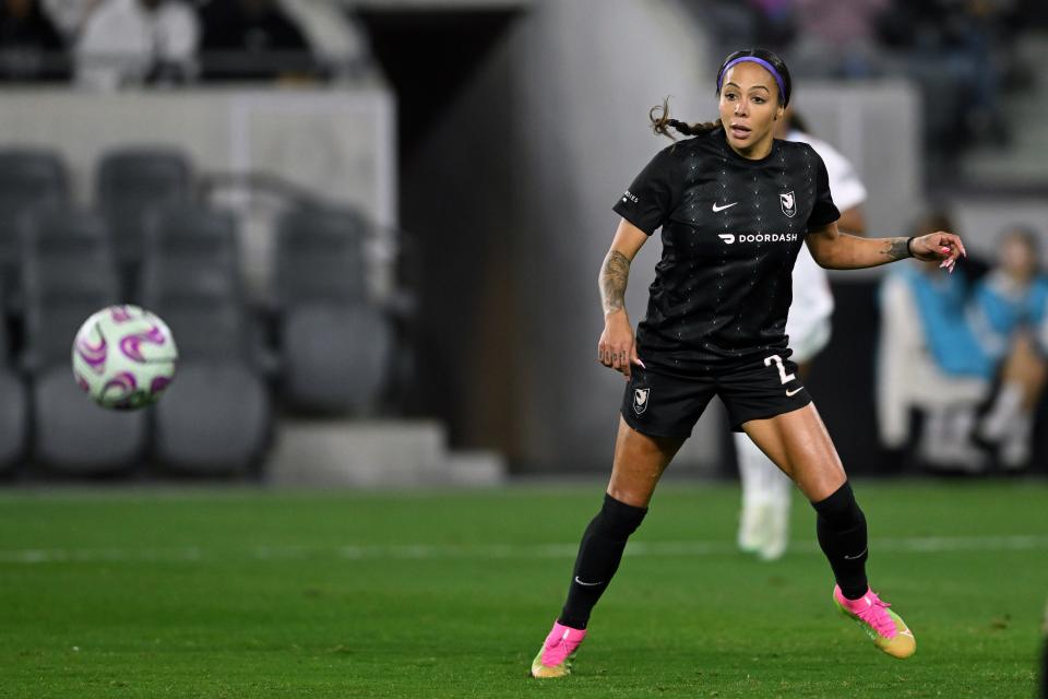 Angel City FC forward Sydney Leroux plays for the club many consider the gold standard when it comes to women's sports investment and expansion.