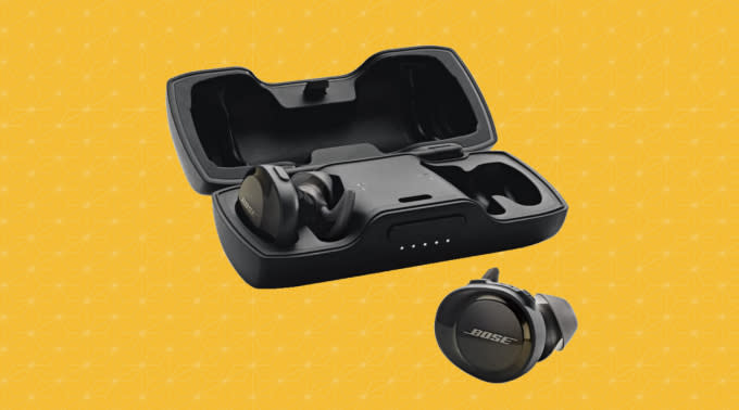 Save $40 on these Bose Soundsport Free Wireless Headphones. (Photo: QVC)